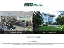 Tablet Screenshot of iso-praha.cz